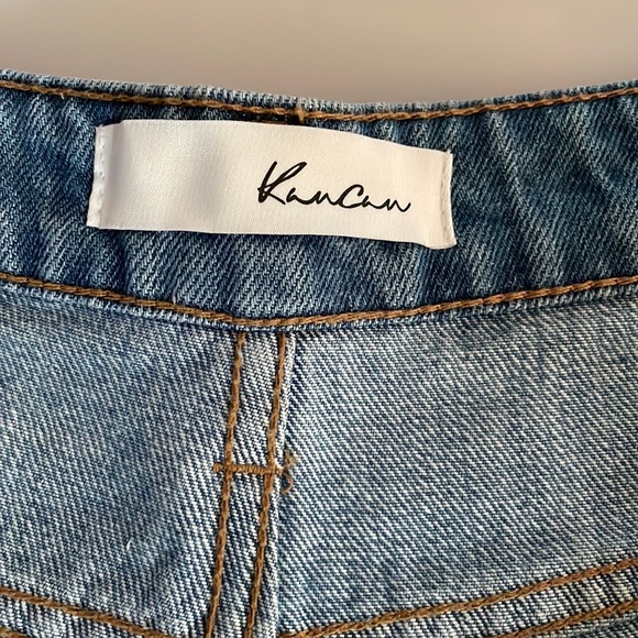 Kancan Denim Shorts Large - Picture 2 of 5
